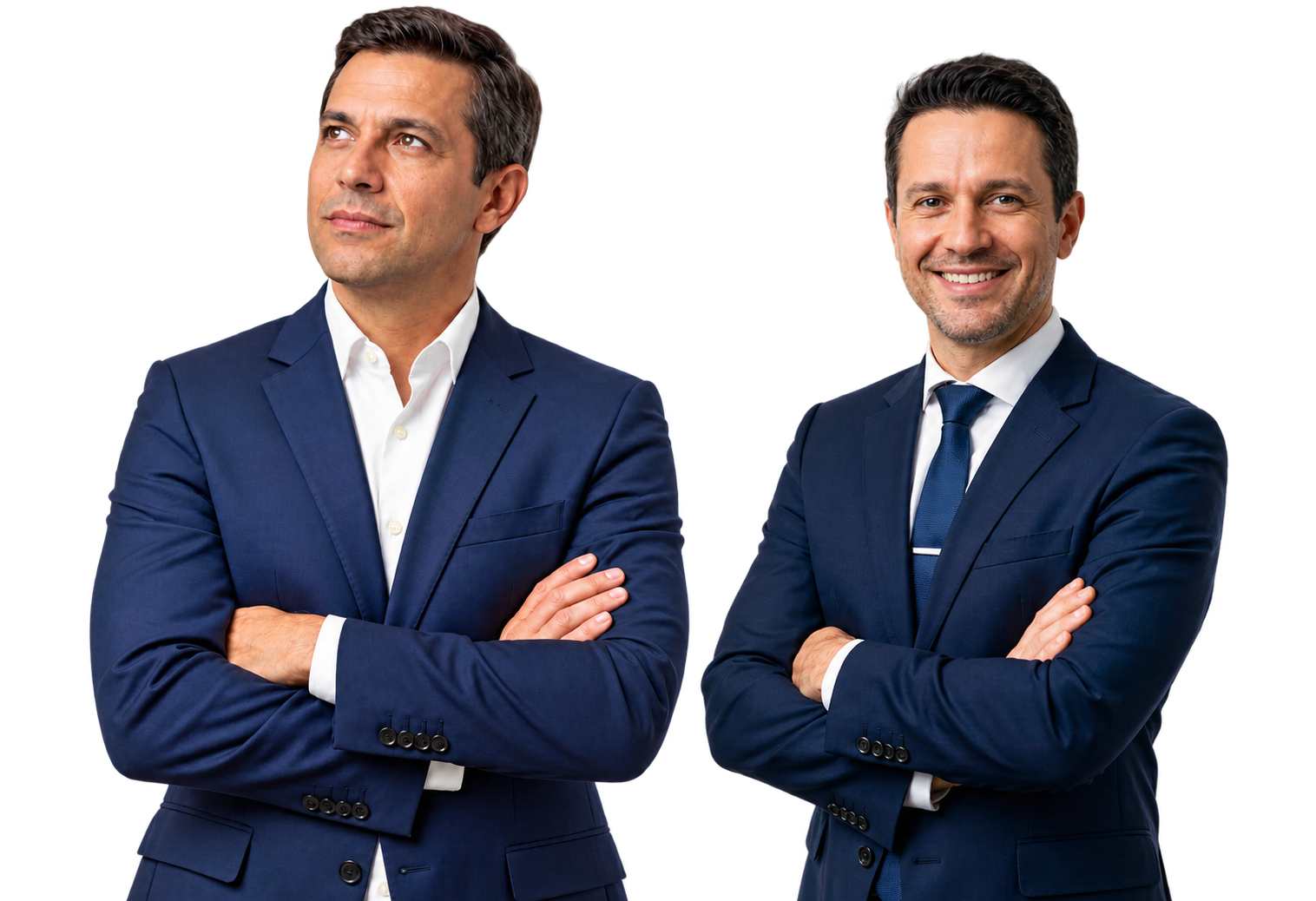 André Luis Lopes Lino e Diogo, sócios da AL3